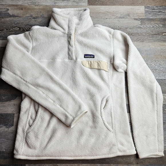 Patagonia Women's Re-Tool Snap-T Pullover medium White - Picture 1 of 8